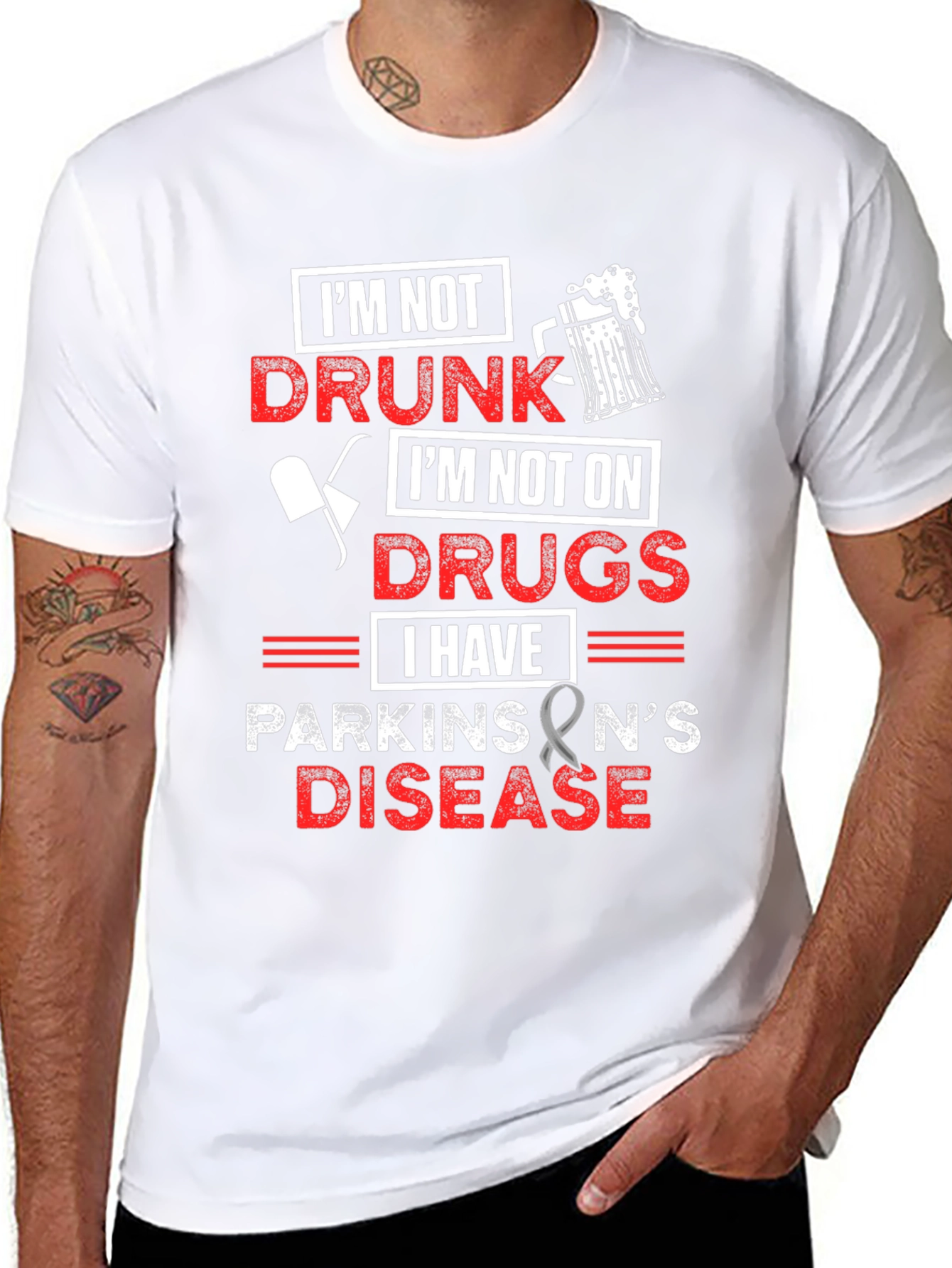 Parkinsons Disease Awareness Graphic Tee