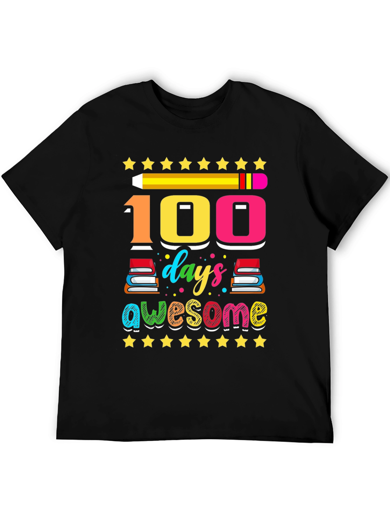 100 Days of Awesome Graphic Tee