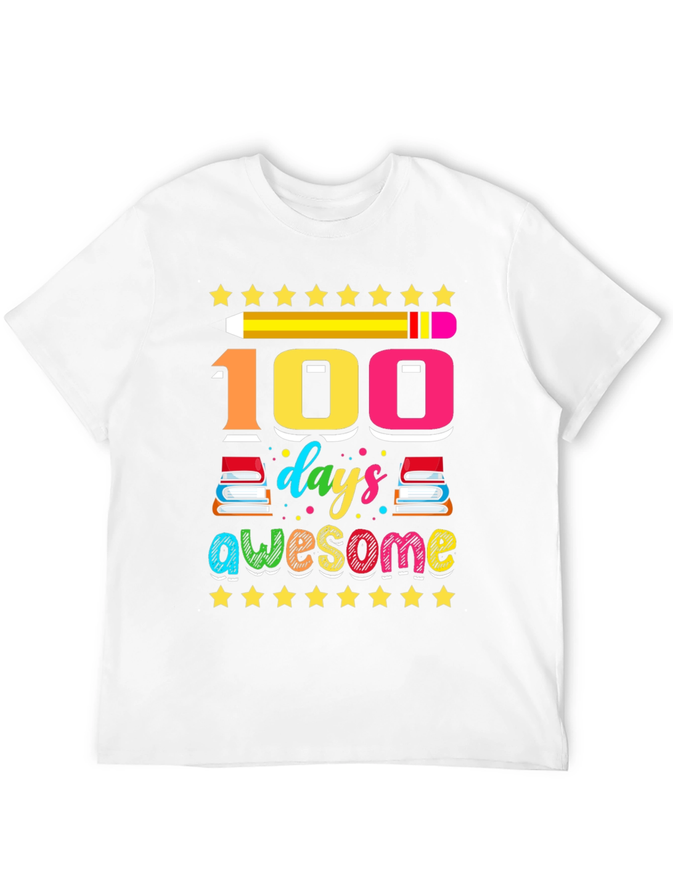 100 Days of Awesome Graphic Tee