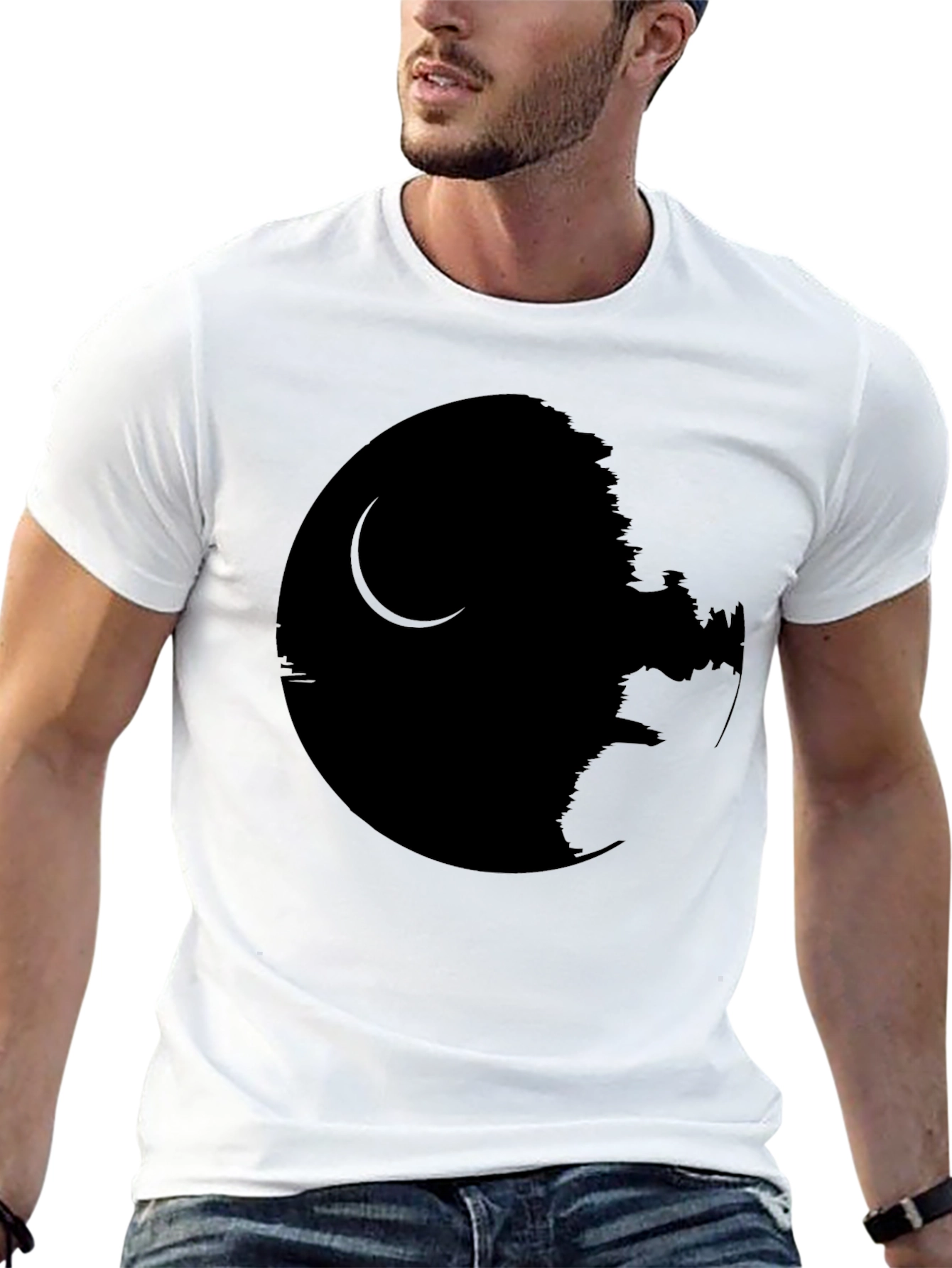 Death Star T-Shirt - Sci-Fi Graphic Tee
