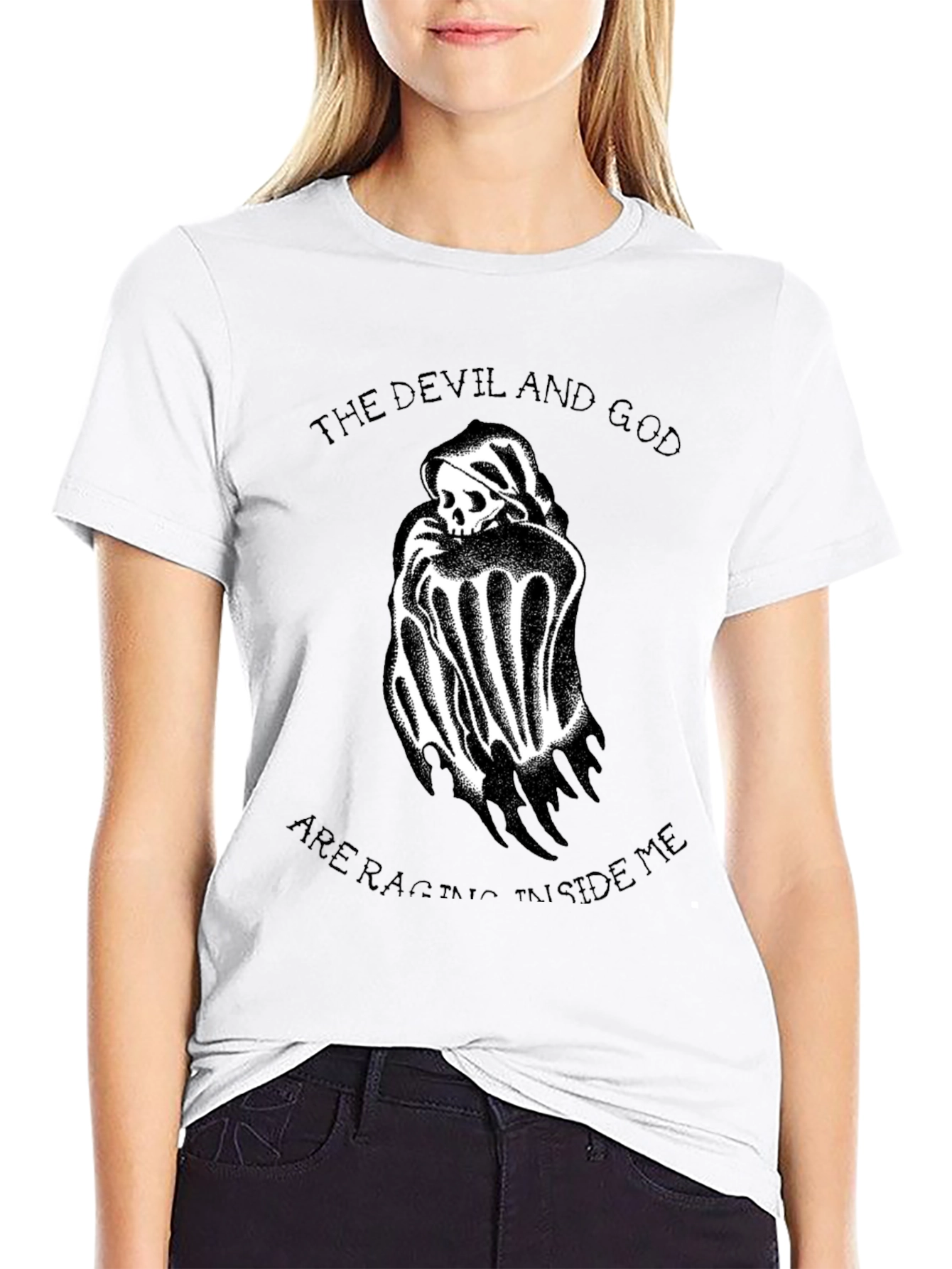 The Devil and God Inside Me Graphic Tee