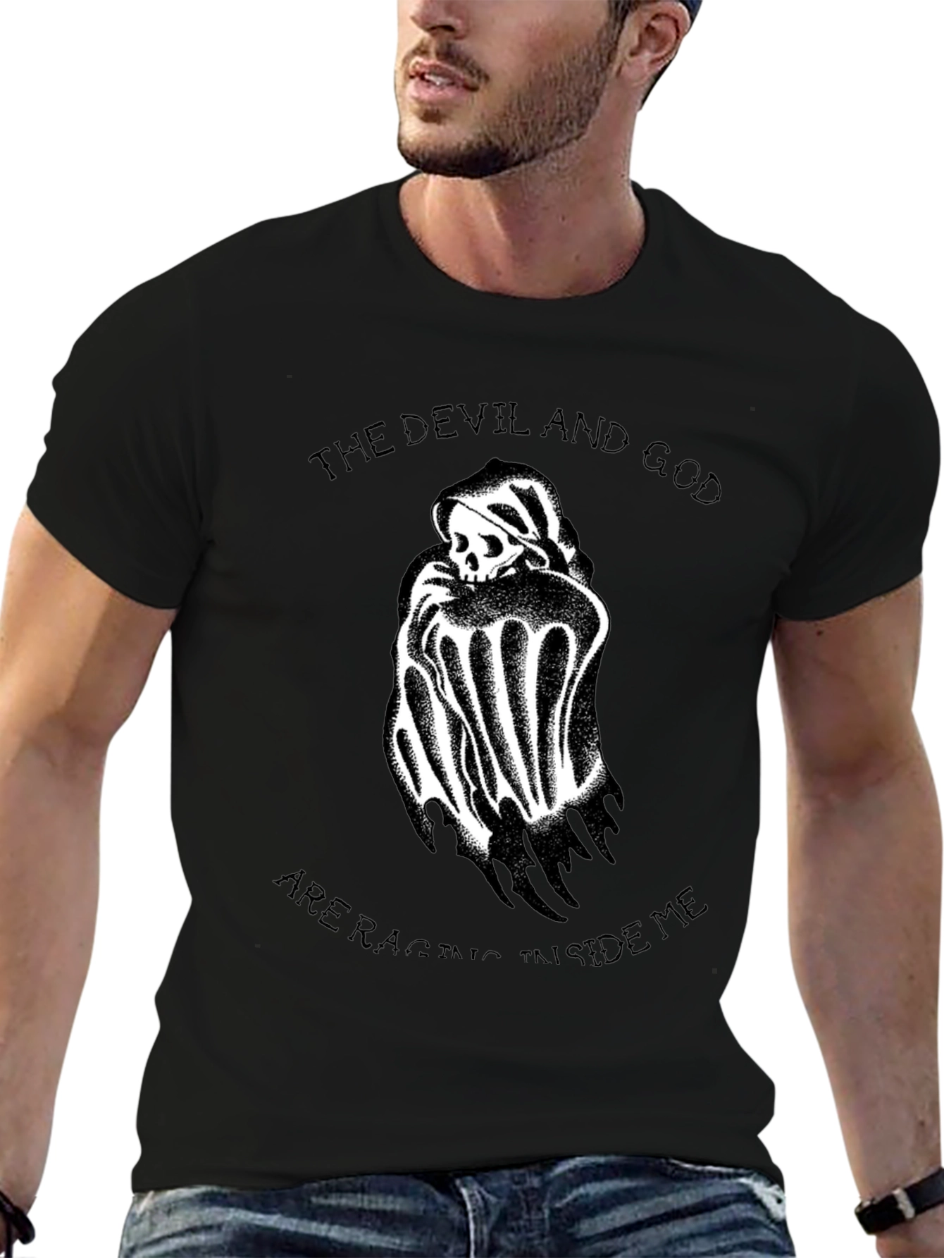The Devil and God Inside Me Graphic Tee