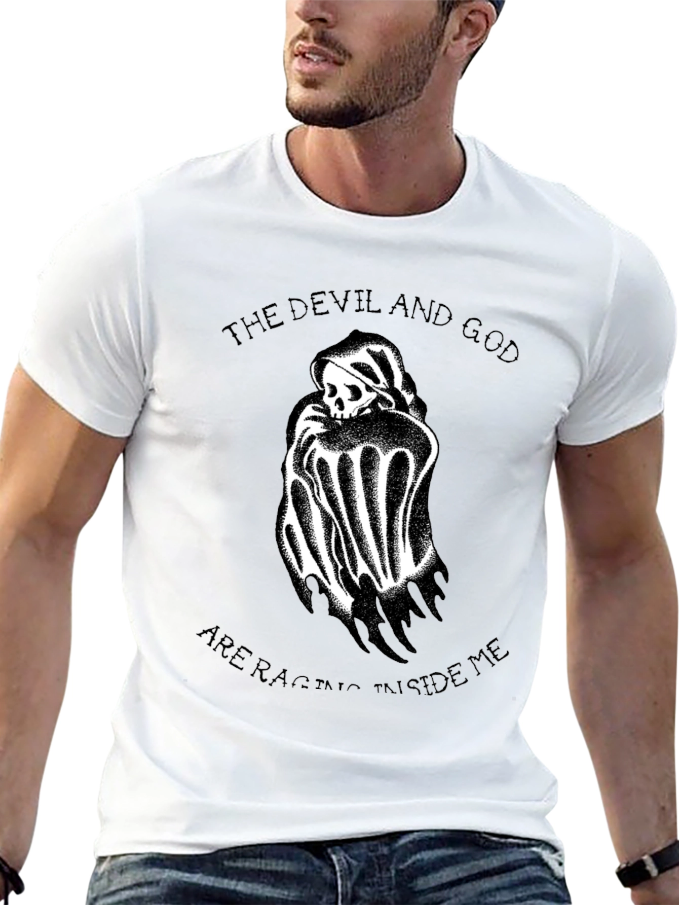 The Devil and God Inside Me Graphic Tee