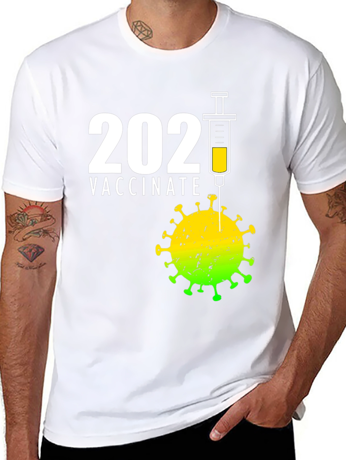 Vaccinate 2021 Graphic Tee