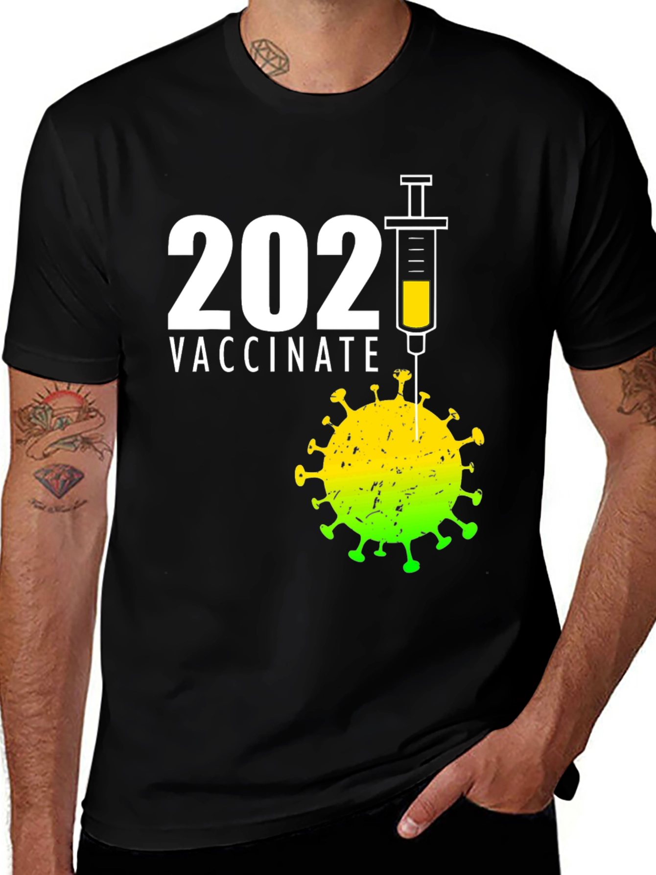 Vaccinate 2021 Graphic Tee