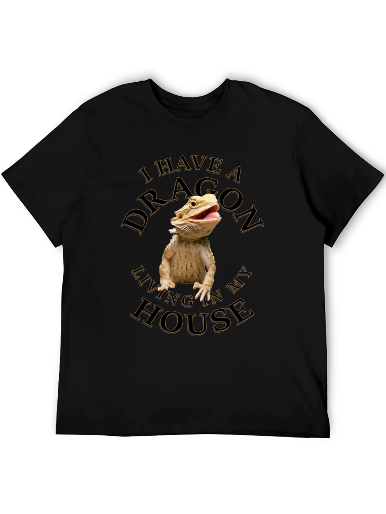 Dragon House T-Shirt - Bearded Dragon Pet Tee