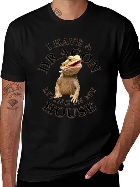 Dragon House T-Shirt - Bearded Dragon Pet Tee