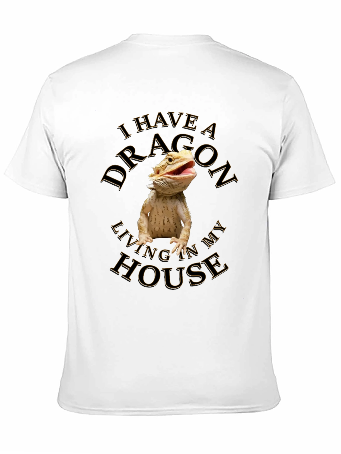 Dragon House T-Shirt - Bearded Dragon Pet Tee