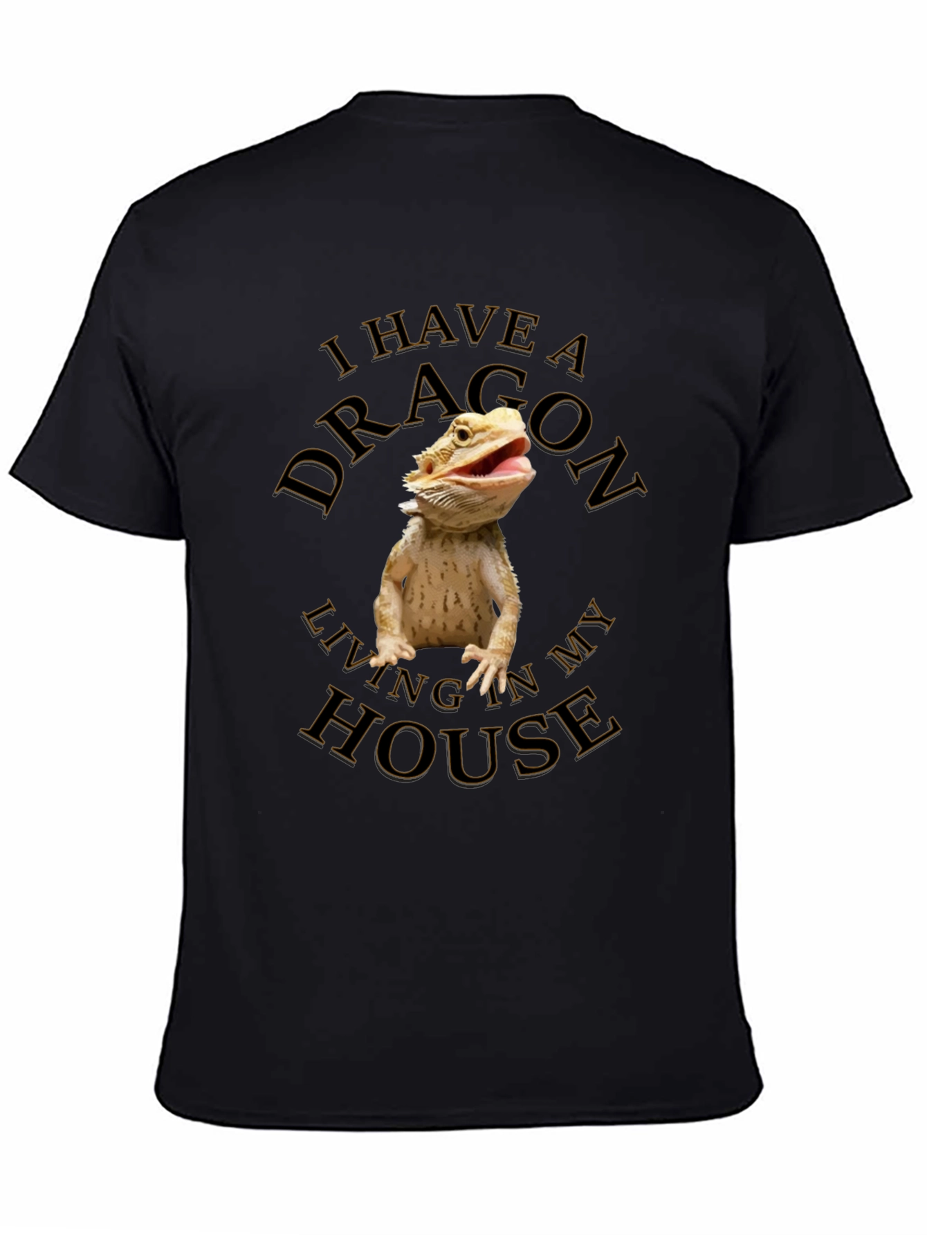 Dragon House T-Shirt - Bearded Dragon Pet Tee