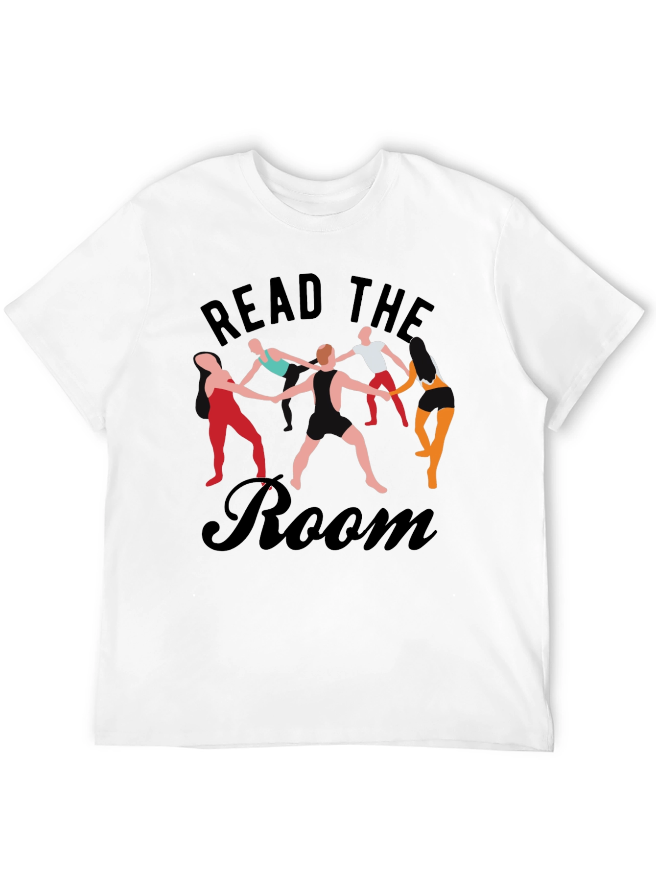 Read the Room Graphic Tee - Crew Neck
