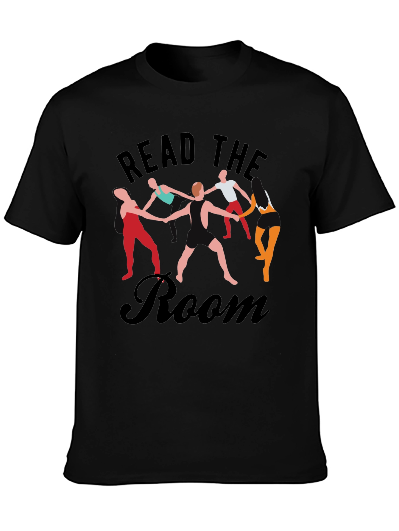 Read the Room Graphic Tee - Crew Neck
