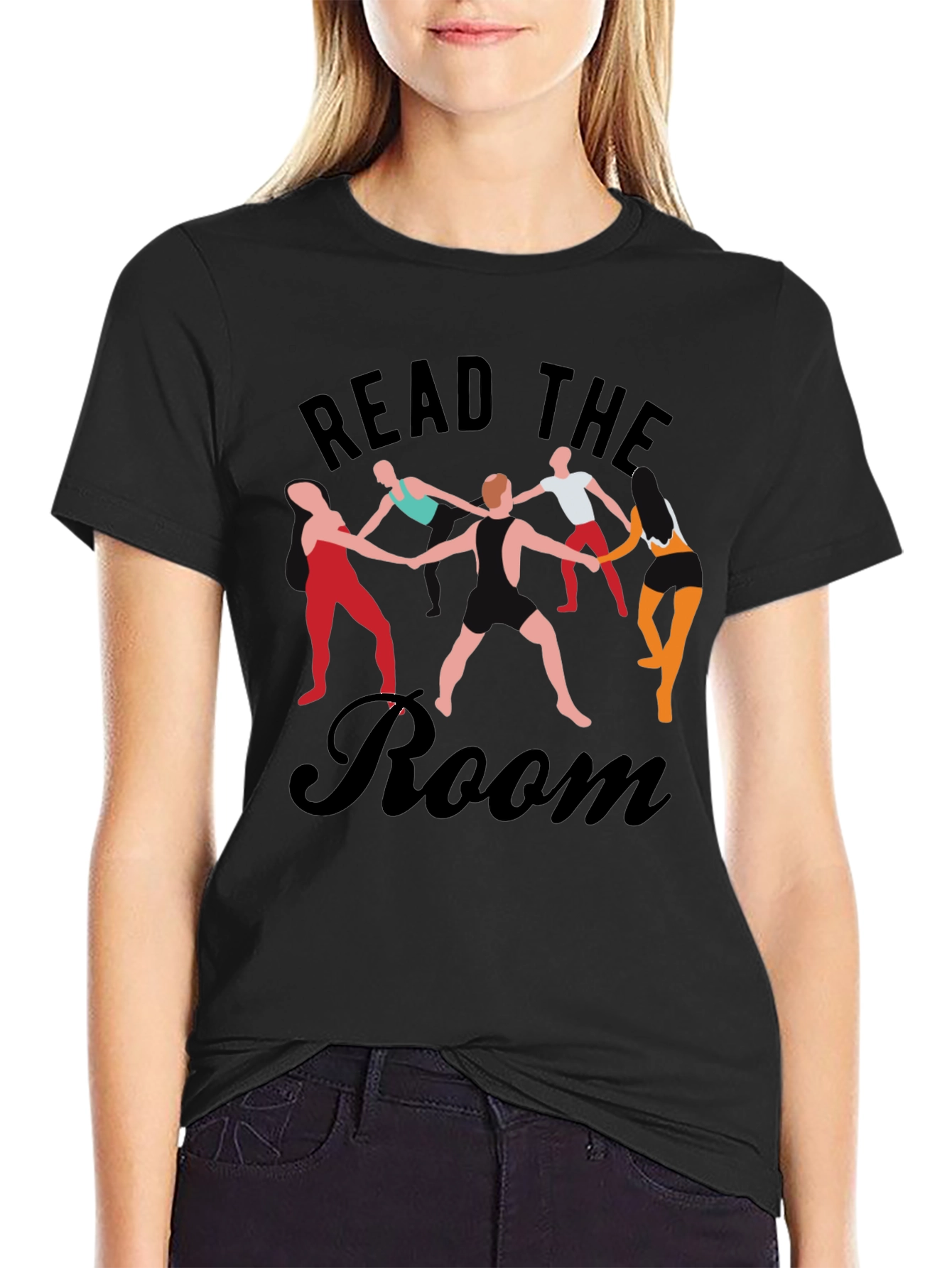 Read the Room Graphic Tee - Crew Neck