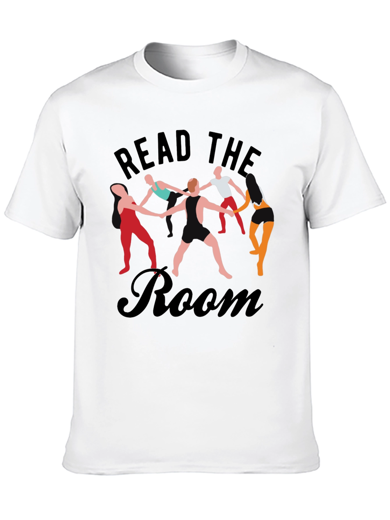 Read the Room Graphic Tee - Crew Neck