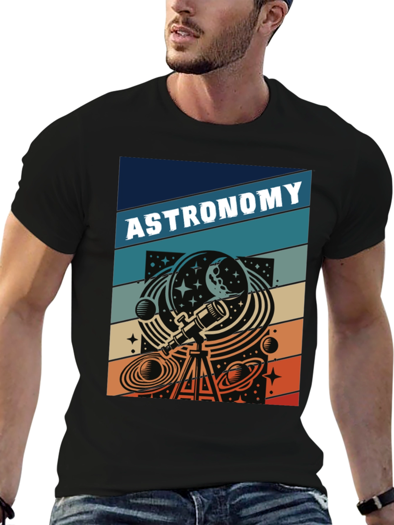 Astronomy Retro Graphic Tee