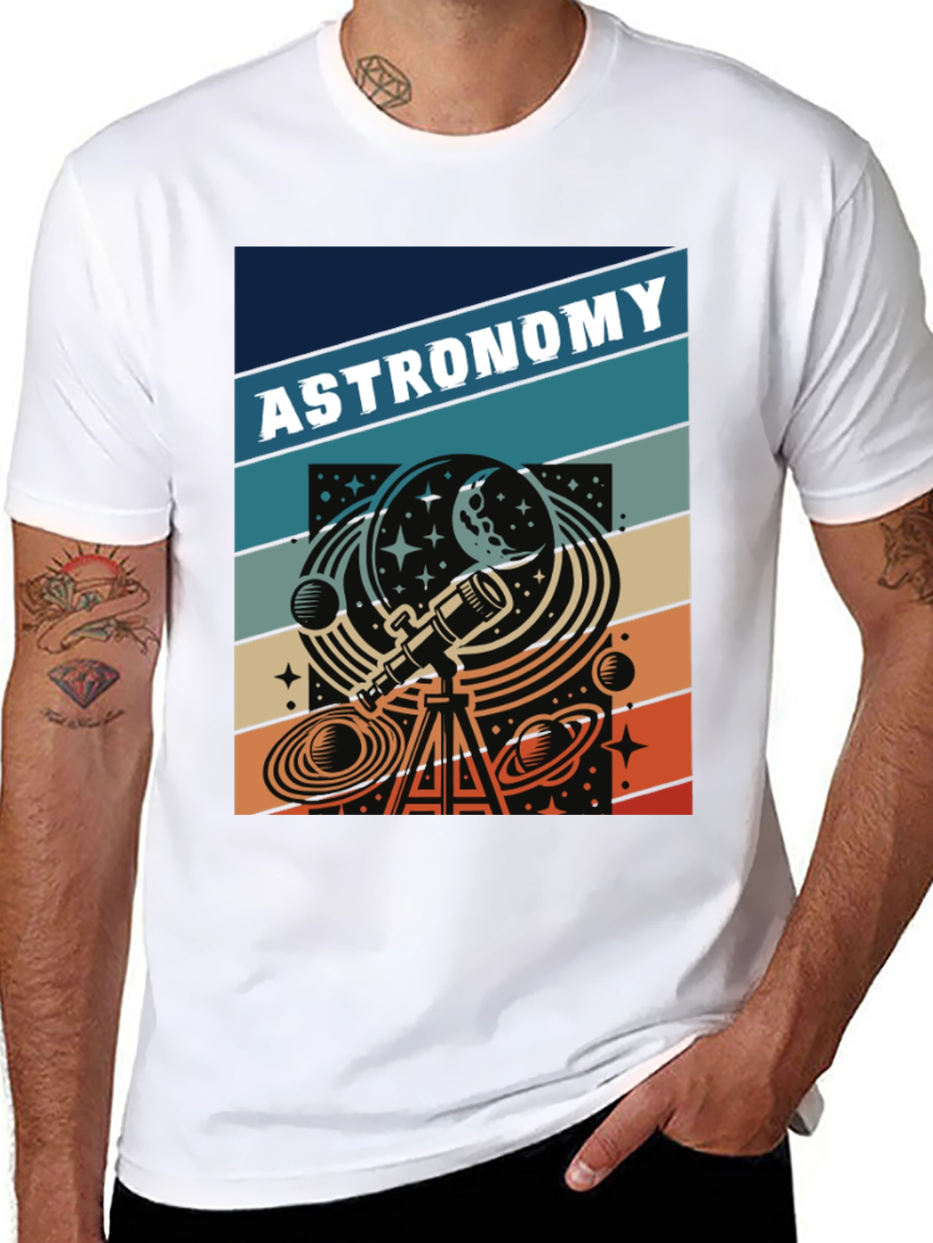 Astronomy Retro Graphic Tee