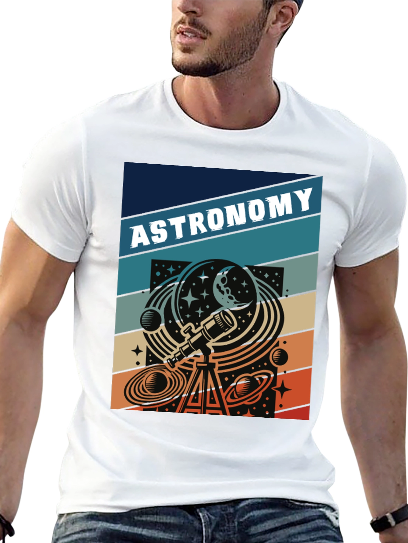 Astronomy Retro Graphic Tee