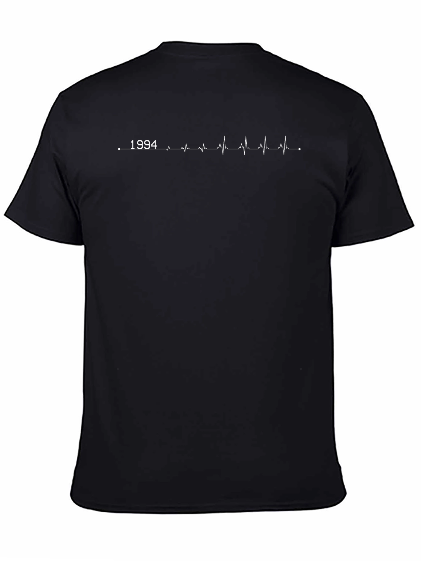 1994 Heartbeat Graphic Tee - Unisex Black T-Shirt