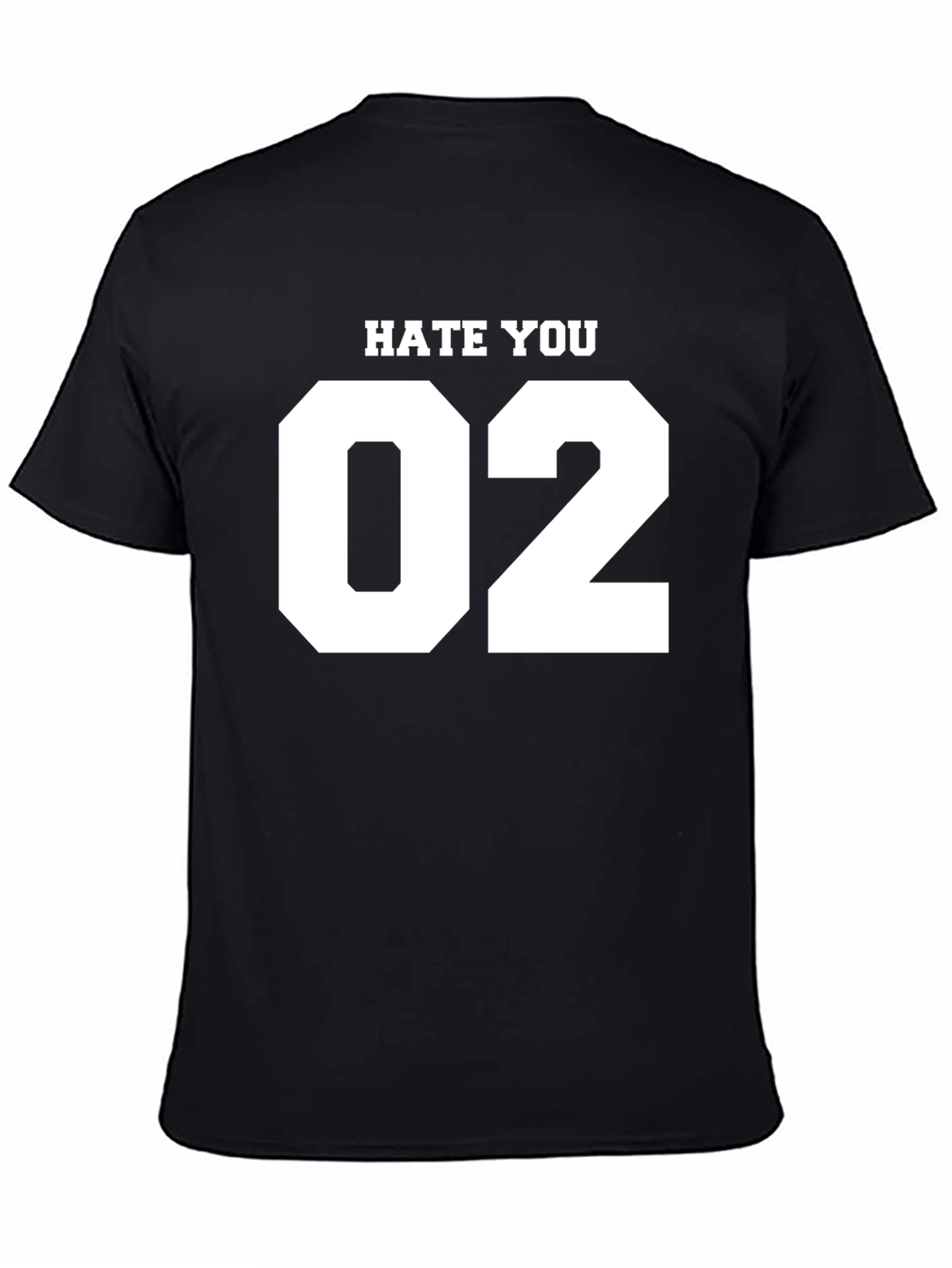 Hate You 02 Black Graphic Tee