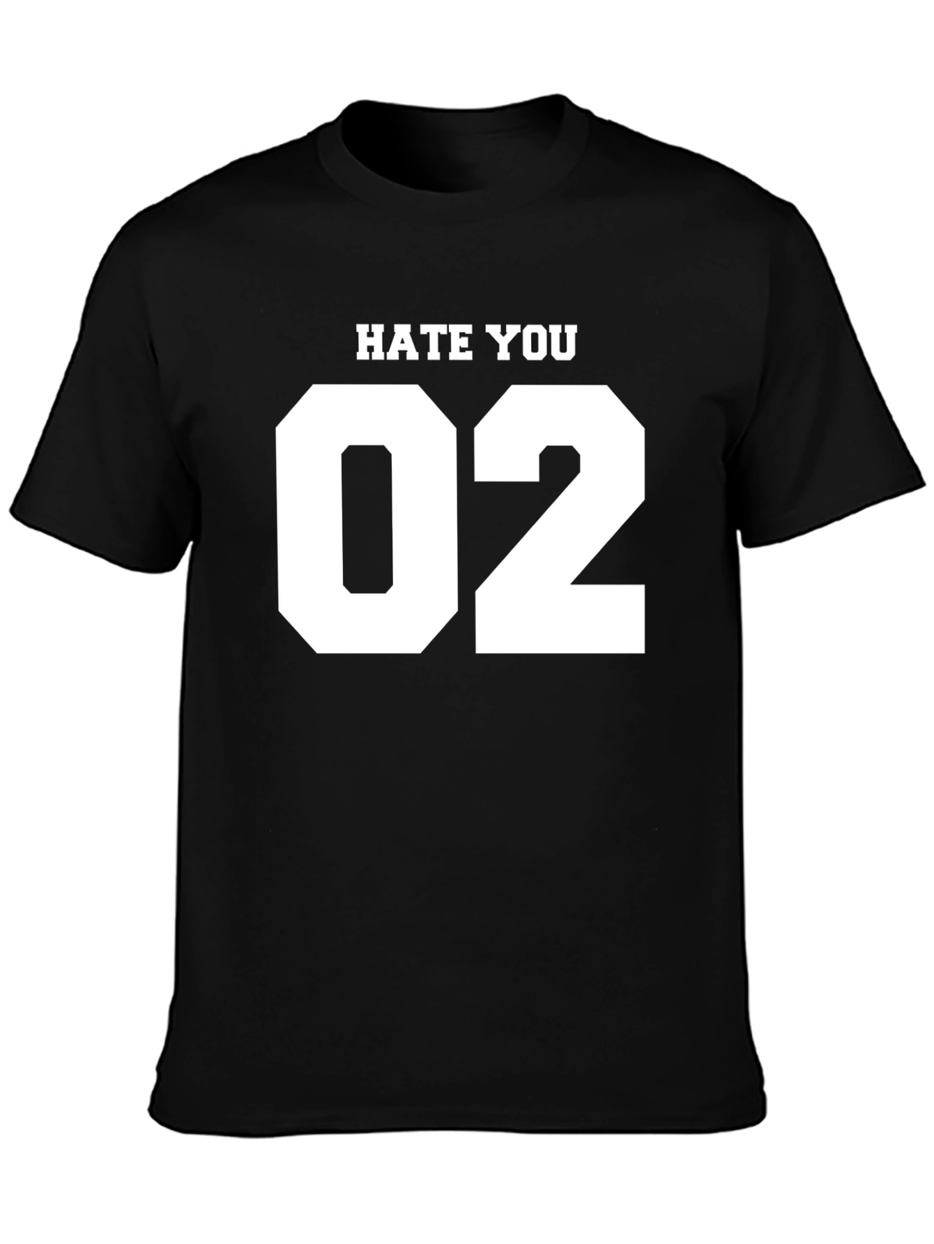 Hate You 02 Black Graphic Tee