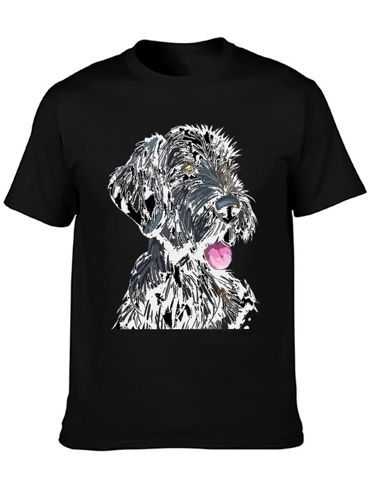 Dog Breed Graphic Tee Black