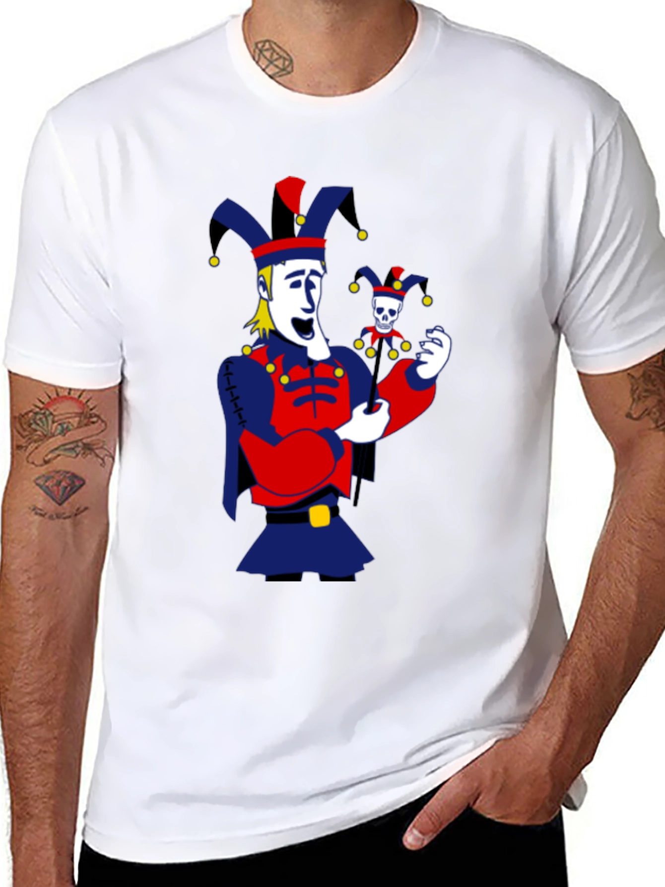 Jester Graphic T-Shirt: Unique Design Stylish Comfort