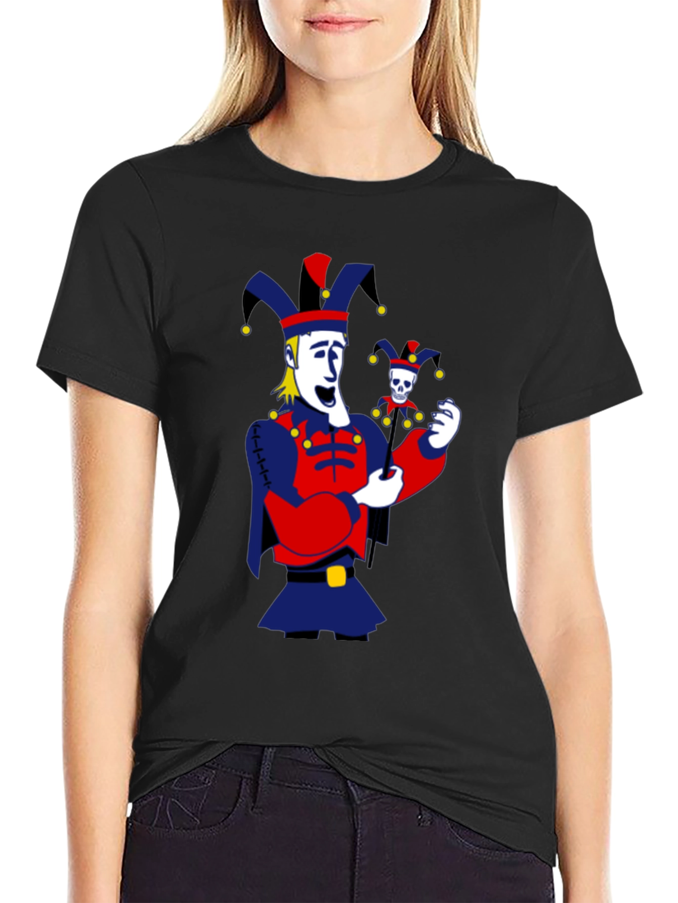 Jester Graphic T-Shirt: Unique Design Stylish Comfort