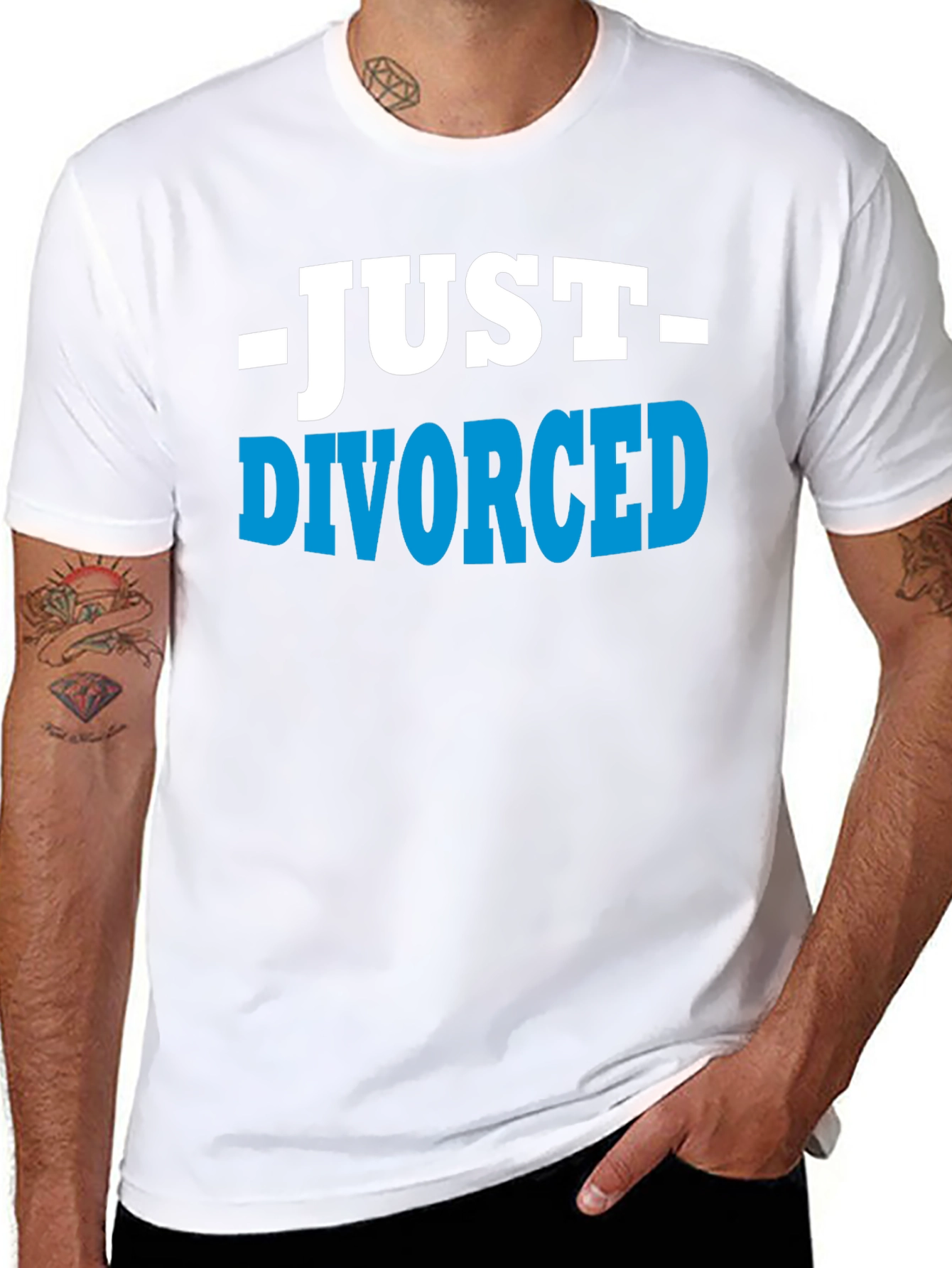 Just Divorced T-Shirt - Humorous Breakup Tee