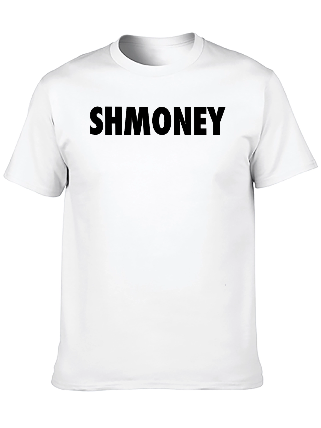 SHMONEY Black Graphic T-Shirt
