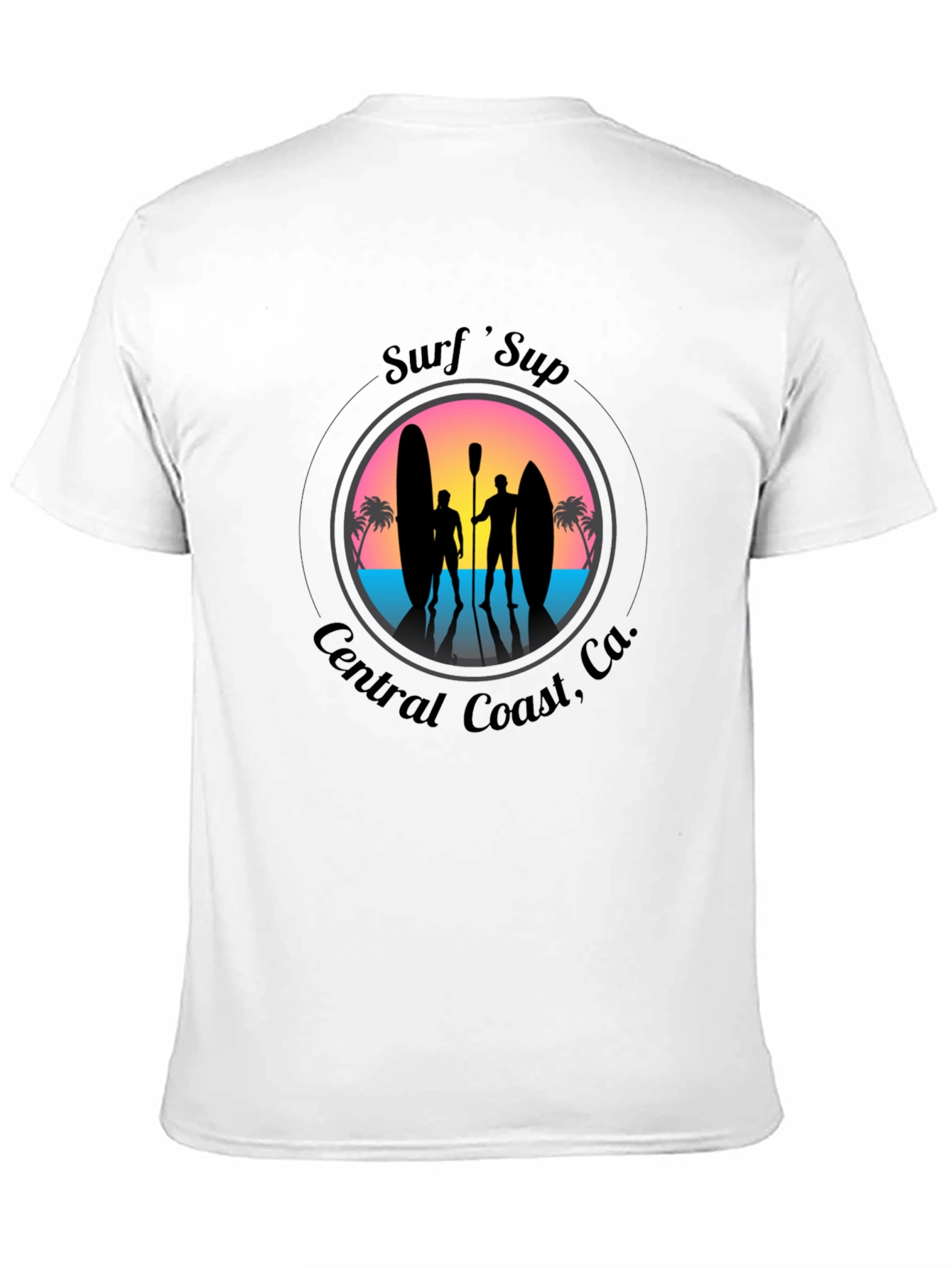 Surfs Up Graphic Tee - Central Coast CA