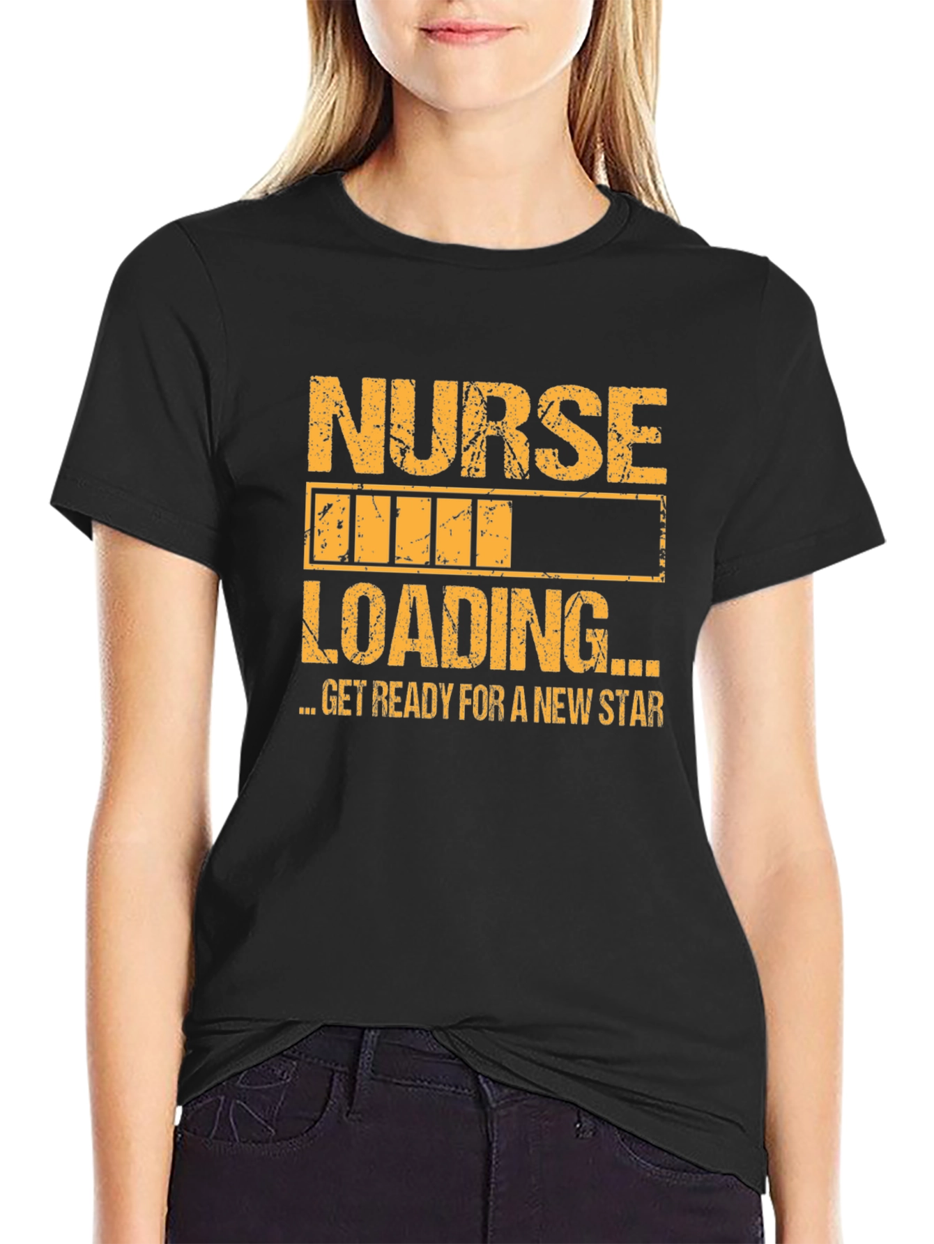 Nurse Loading Graphic Tee - New Star Ready