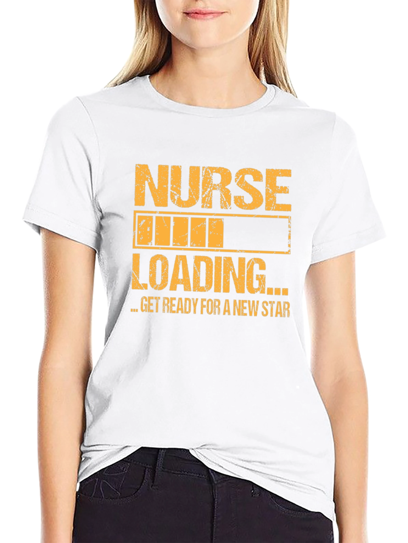 Nurse Loading Graphic Tee - New Star Ready