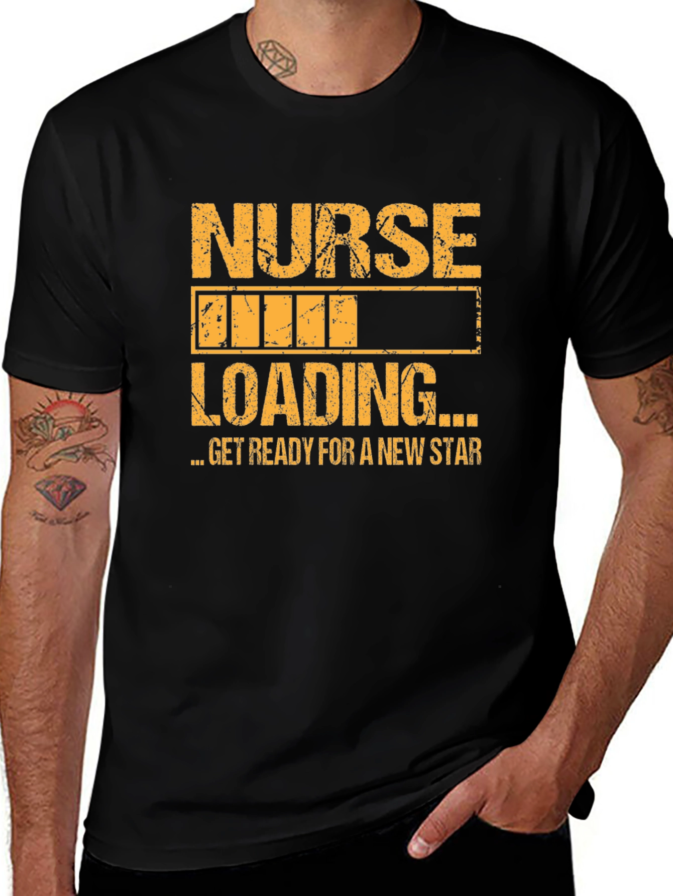 Nurse Loading Graphic Tee - New Star Ready
