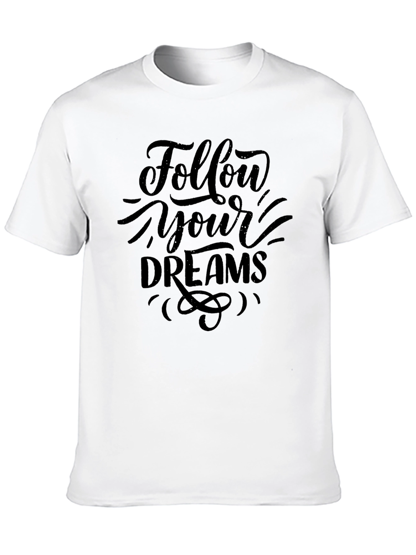 Follow Your Dreams Black T-Shirt