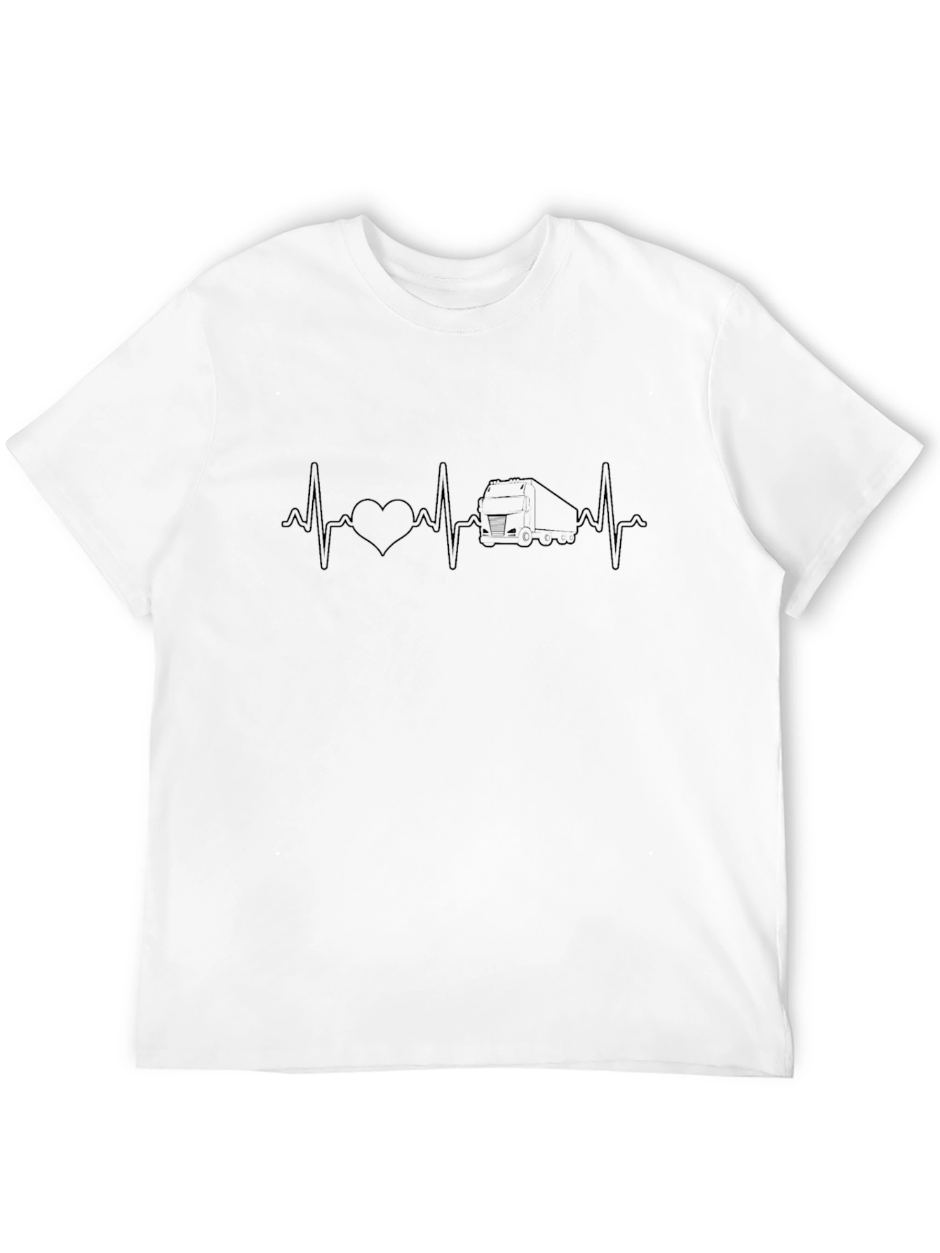 Garbage Truck Heartbeat T-Shirt