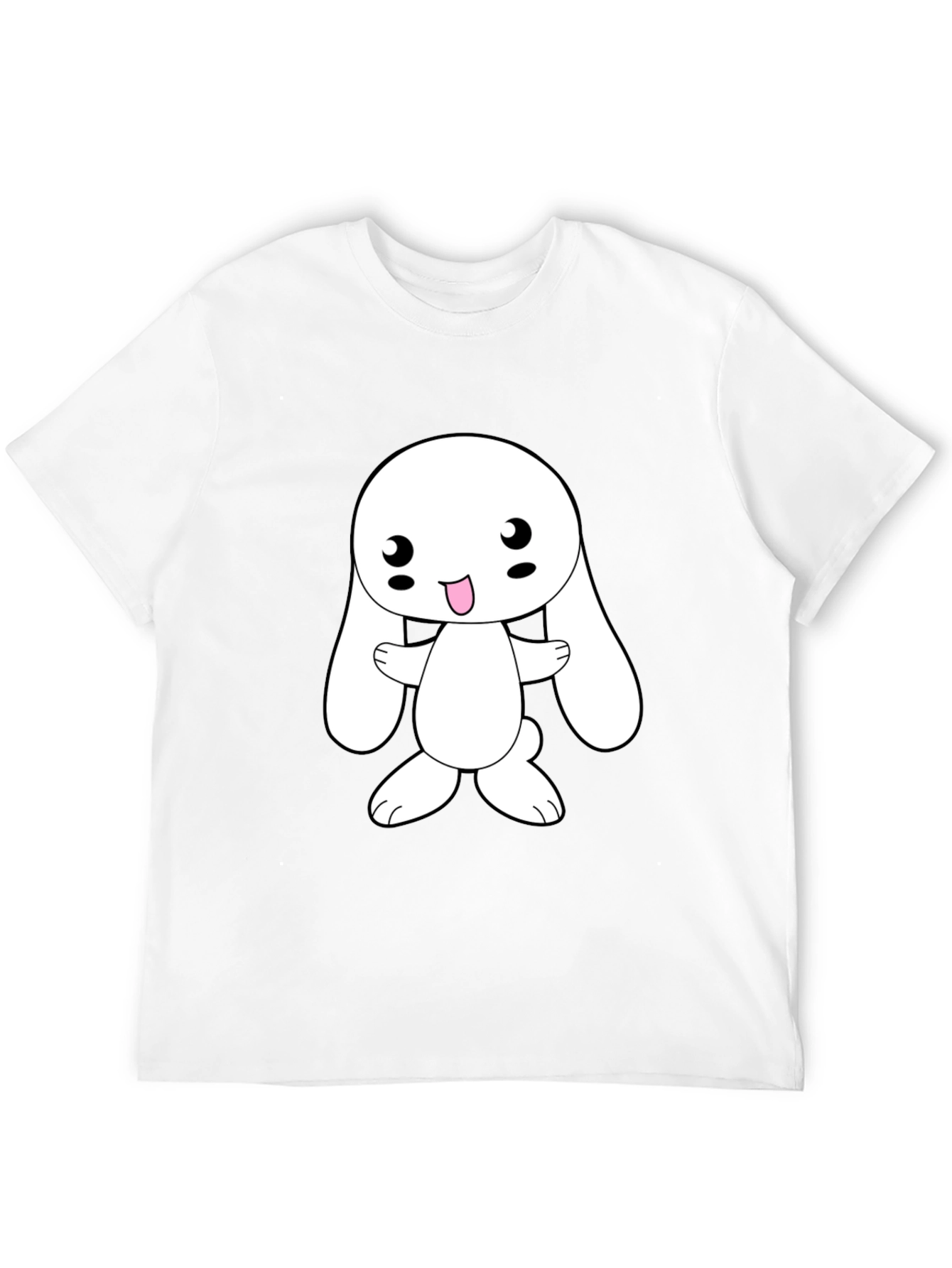 Cute Bunny Graphic T-Shirt - Soft Cotton Blend