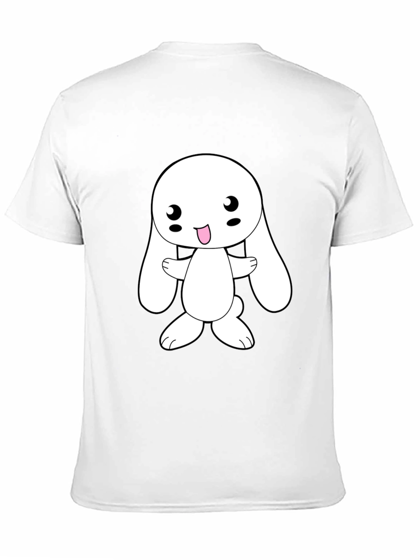 Cute Bunny Graphic T-Shirt - Soft Cotton Blend