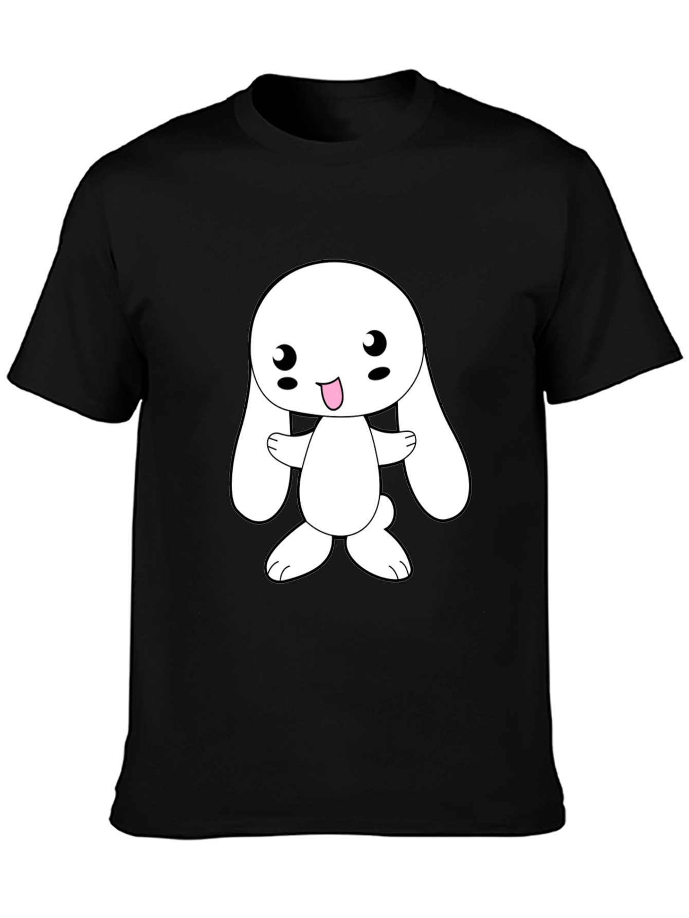 Cute Bunny Graphic T-Shirt - Soft Cotton Blend