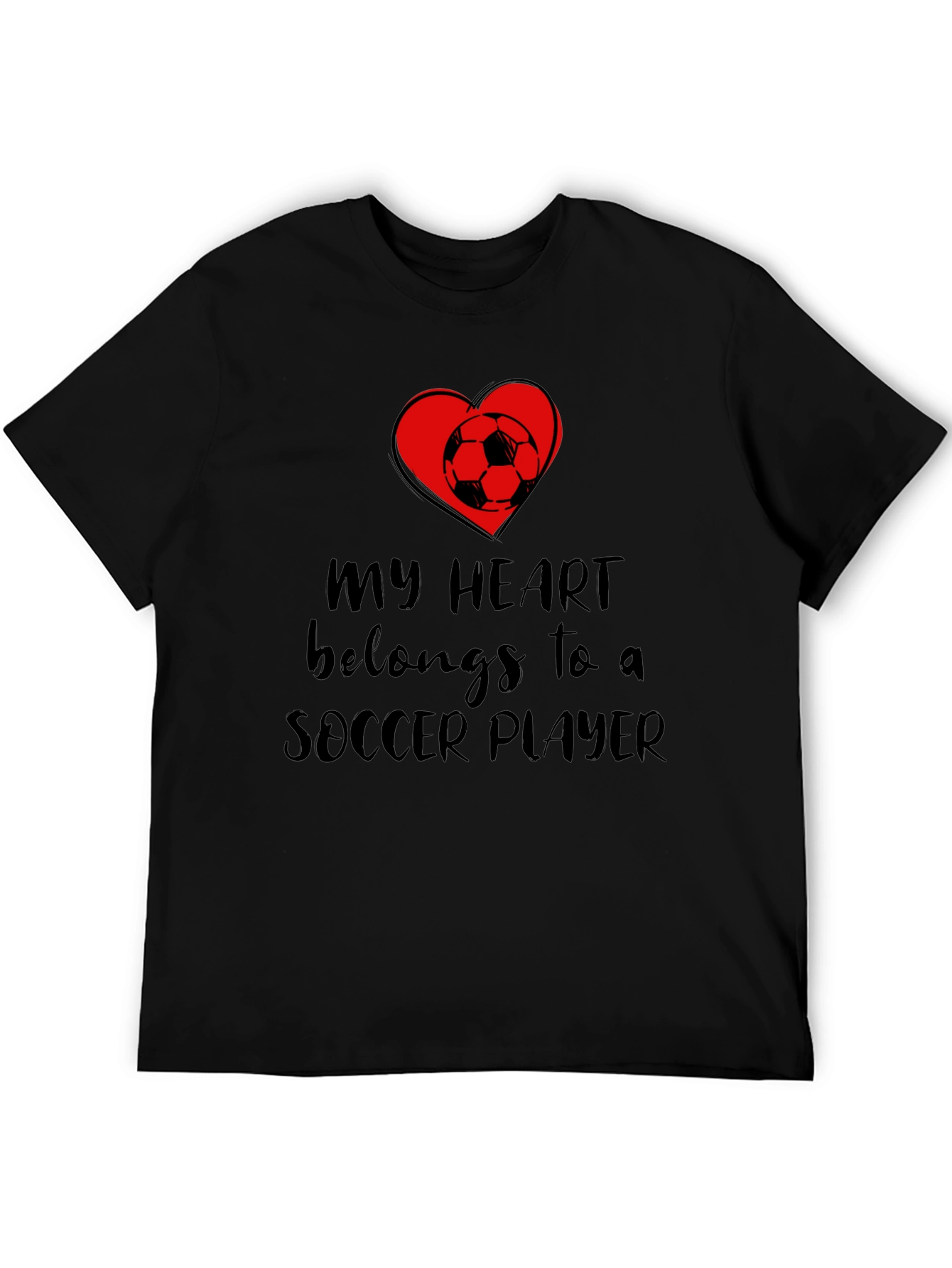 My Heart Belongs to a Soccer Player T-Shirt