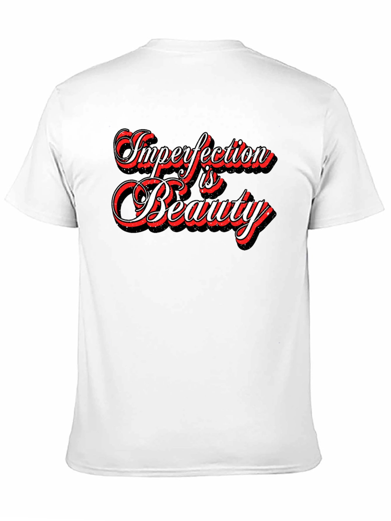 Imperfection is Beauty Graphic Tee - Stylish Unisex T-Shirt