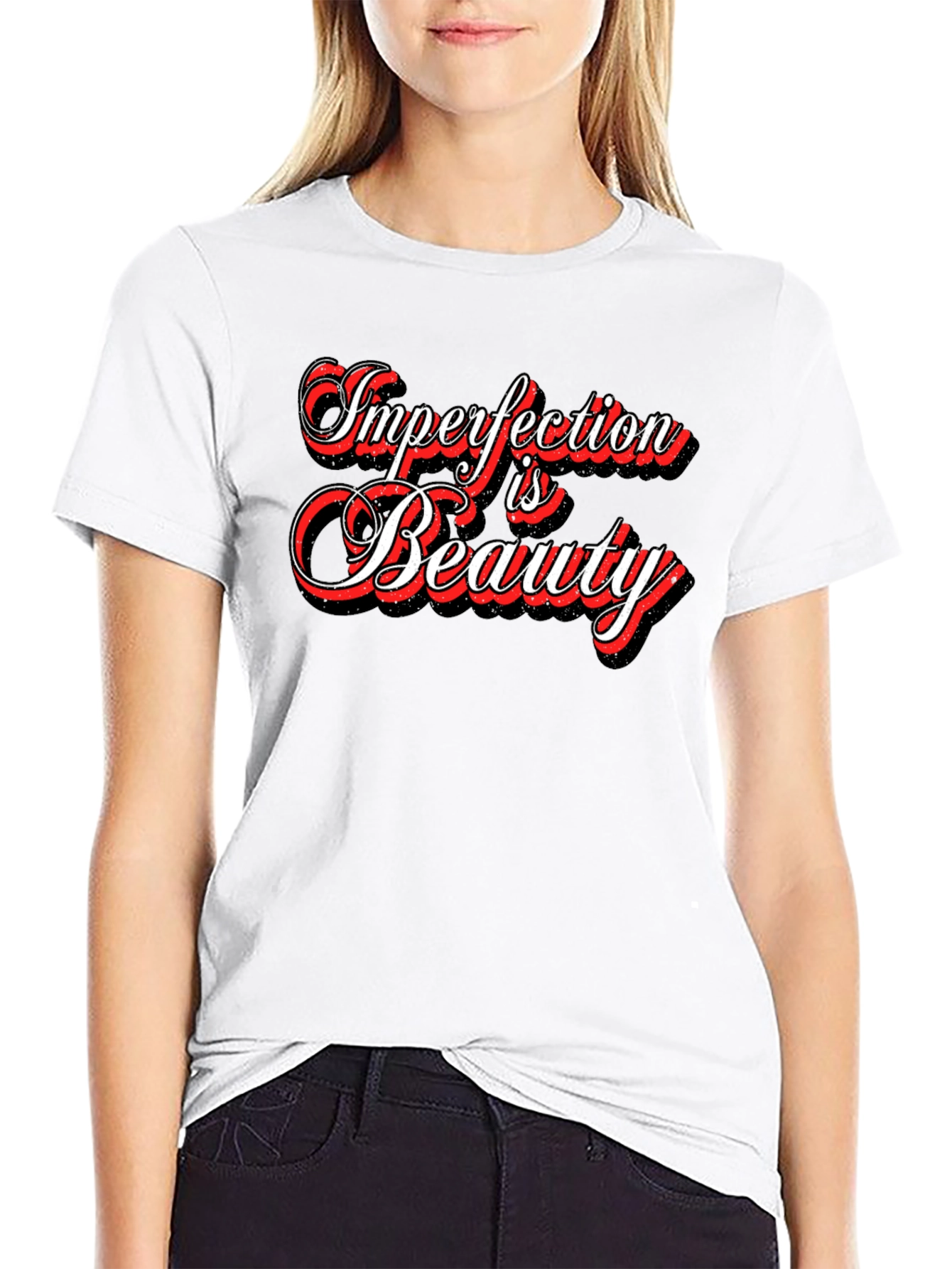 Imperfection is Beauty Graphic Tee - Stylish Unisex T-Shirt