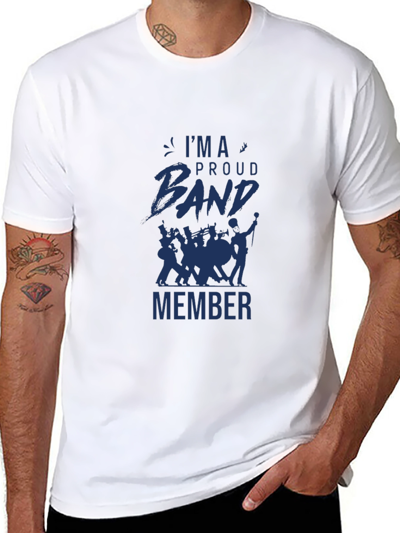 Proud Band Member T-Shirt - Black