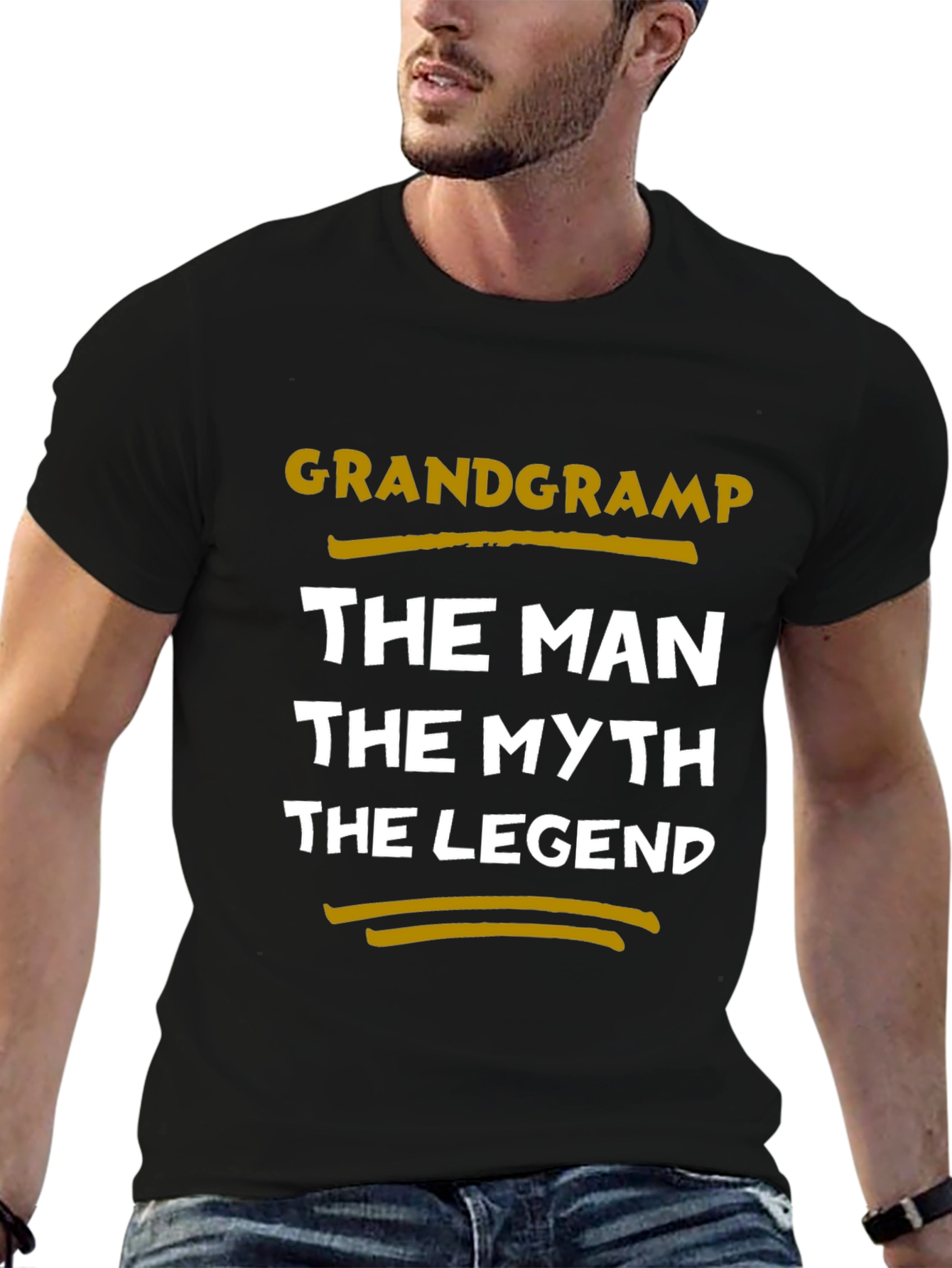 Grandgramp T-Shirt: The Man The Myth The Legend