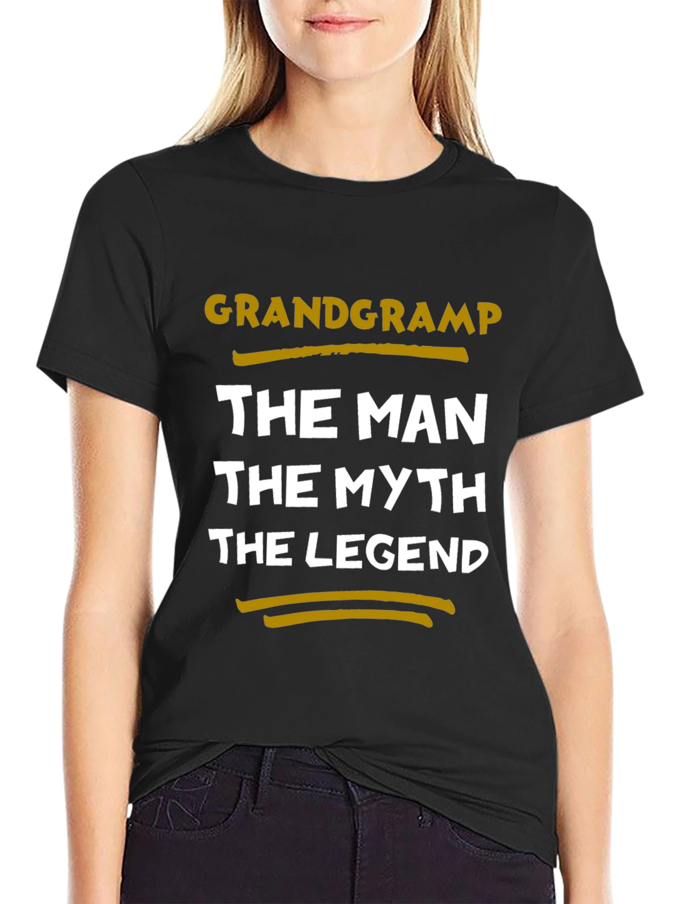 Grandgramp T-Shirt: The Man The Myth The Legend
