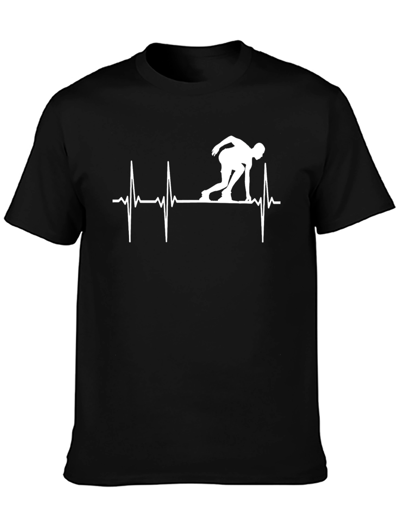 Runner Heartbeat Graphic Tee