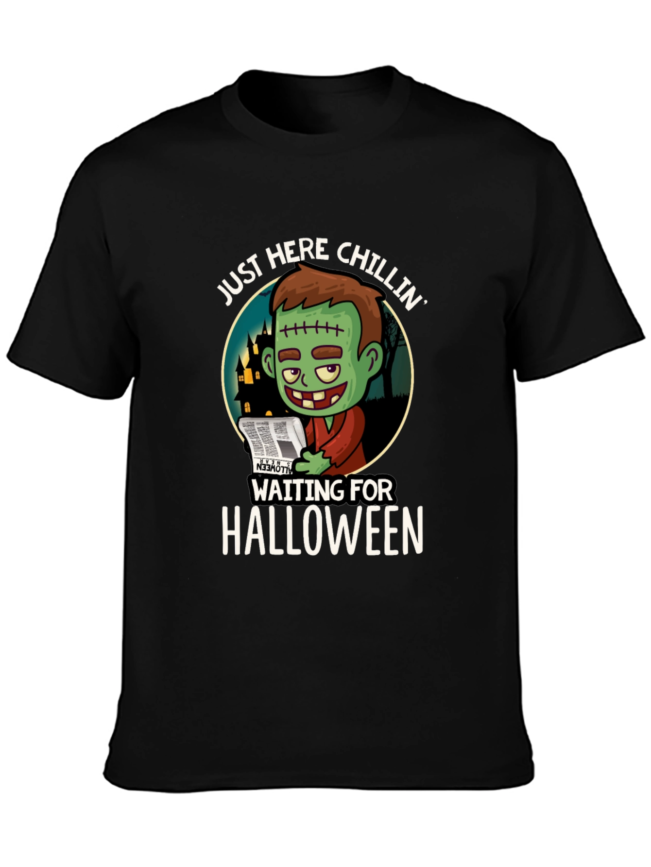 Halloween Zombie Chillin T-Shirt