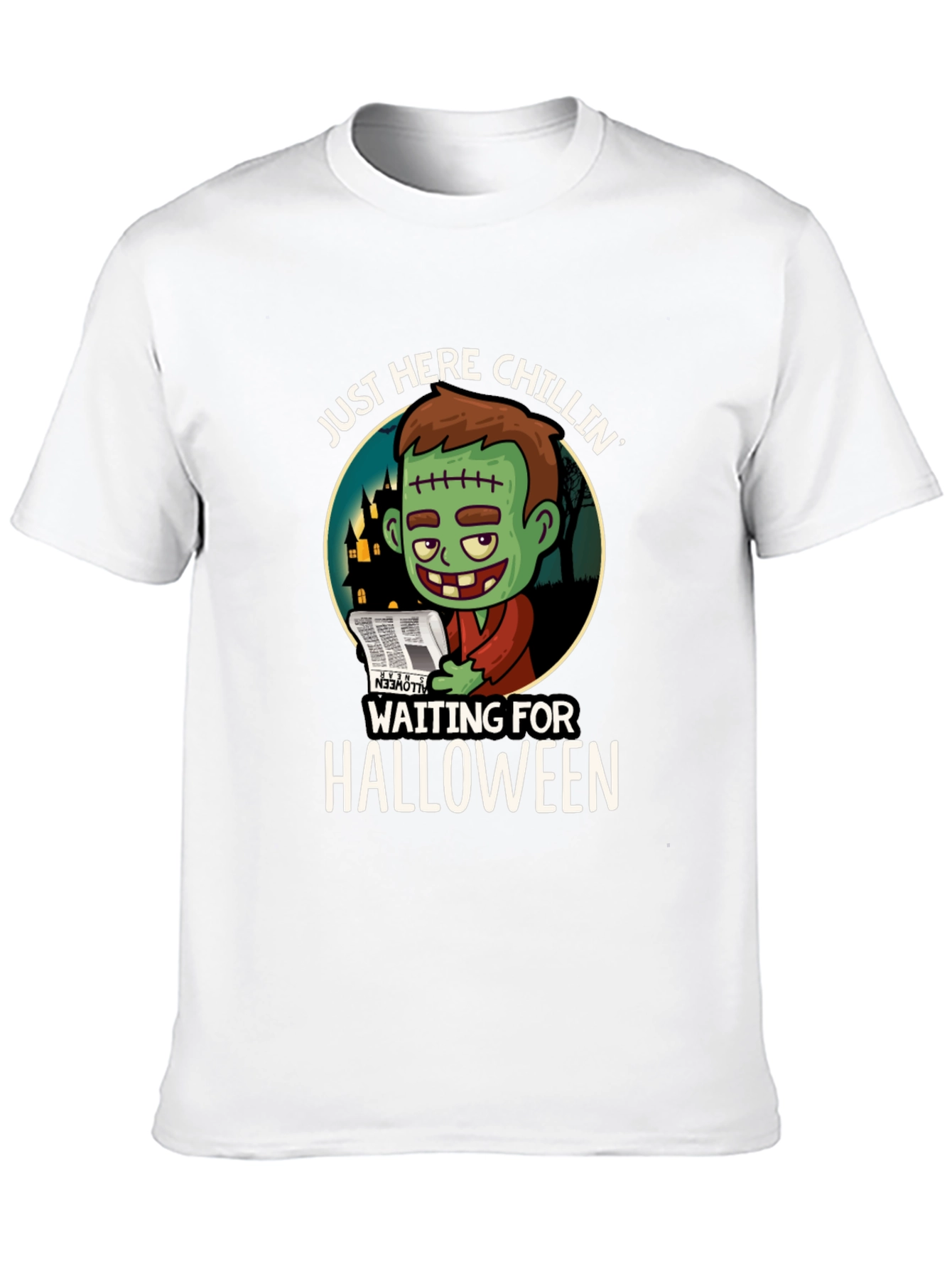 Halloween Zombie Chillin T-Shirt