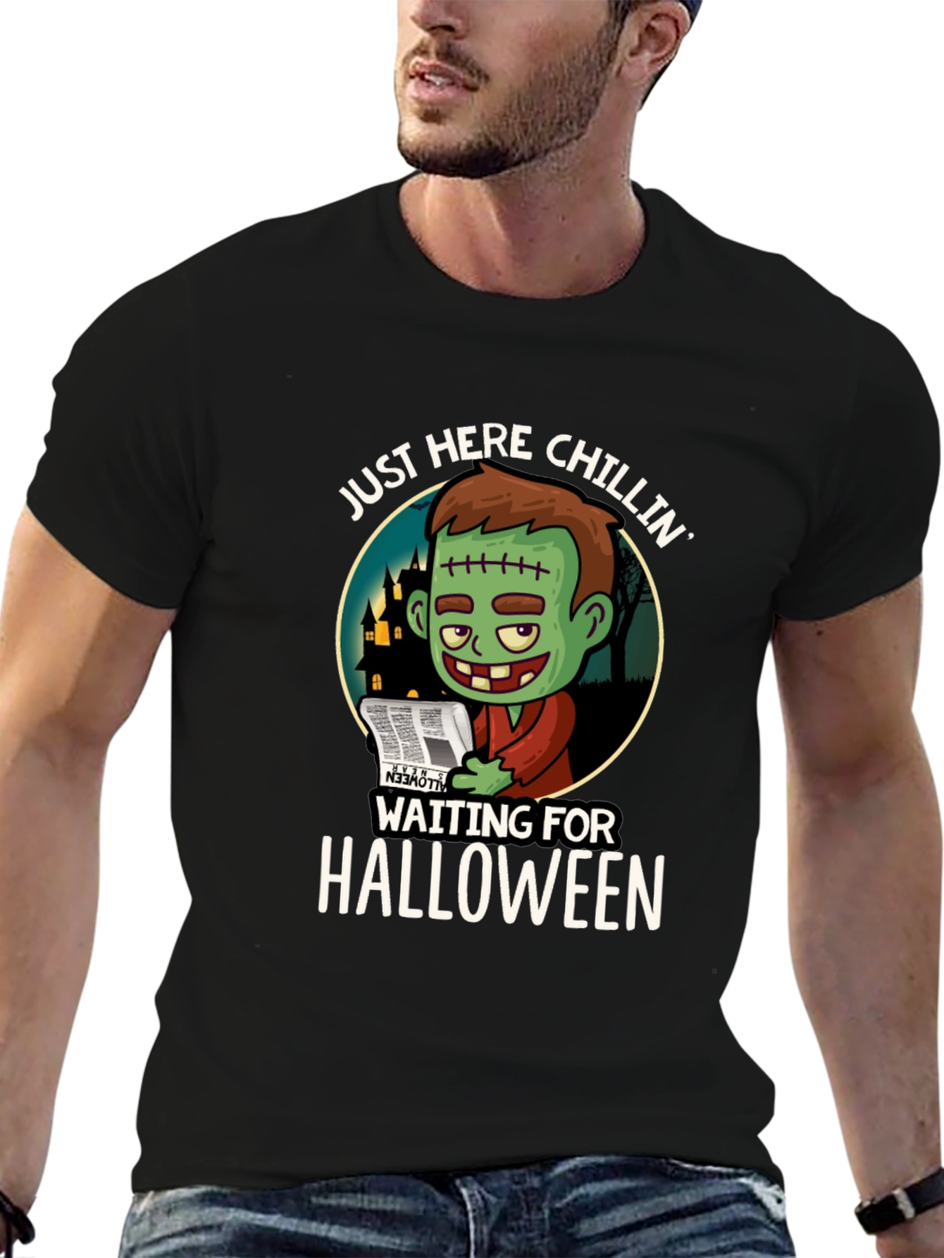 Halloween Zombie Chillin T-Shirt