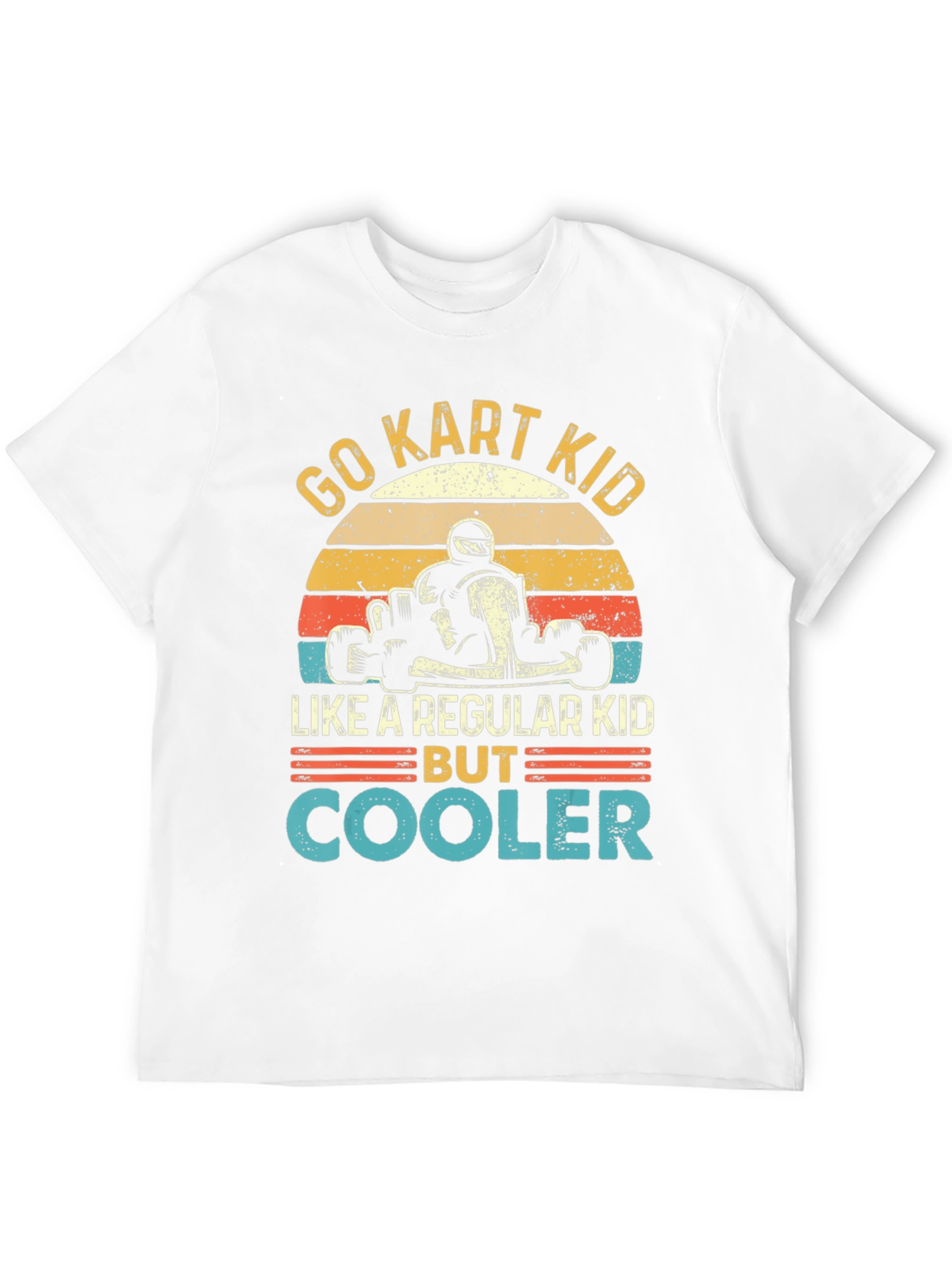 Go Kart Kid T-Shirt - Cooler Than Regular