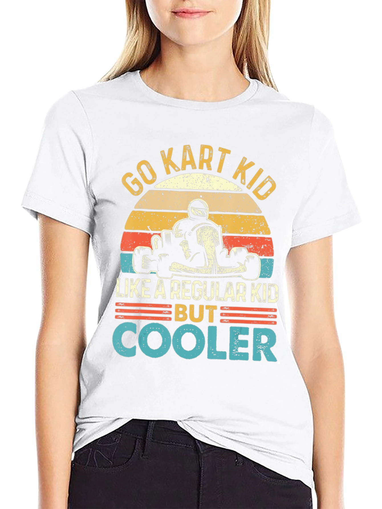 Go Kart Kid T-Shirt - Cooler Than Regular