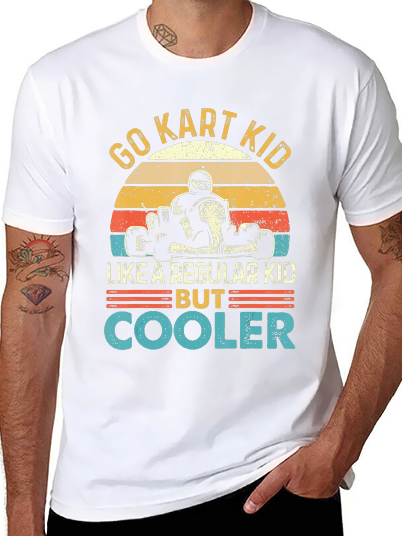 Go Kart Kid T-Shirt - Cooler Than Regular
